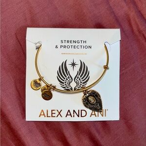 Alex and Ani Gold Guardian Angel Charm Bracelet